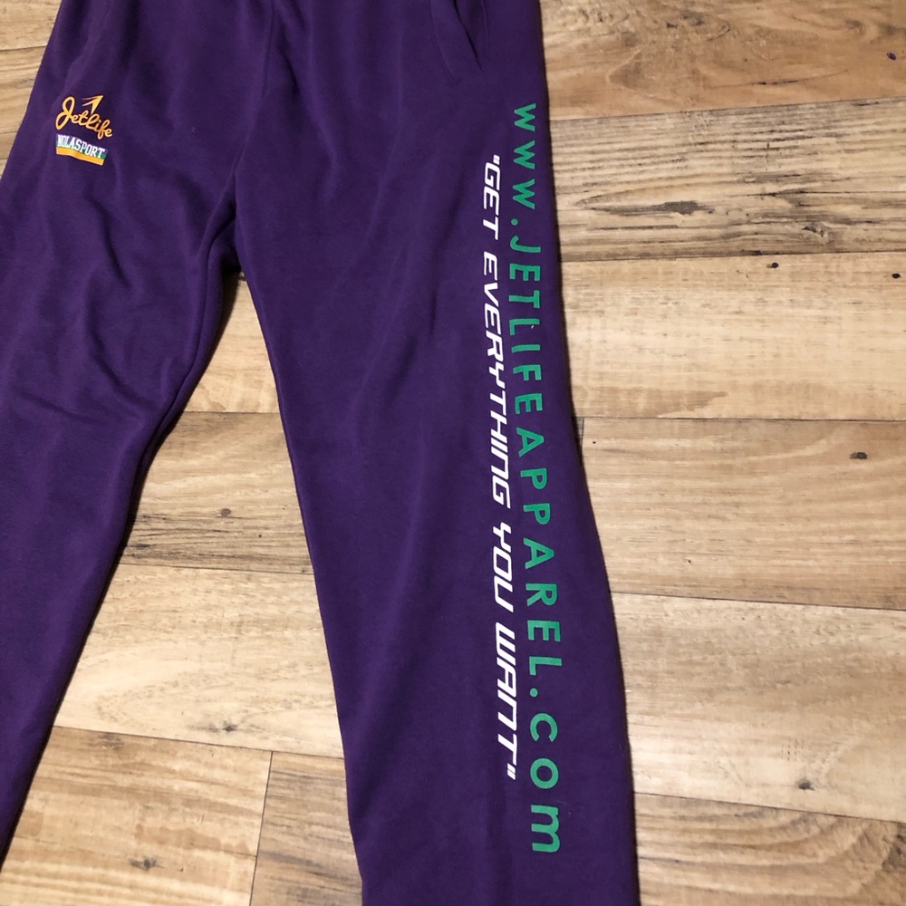 Jet Life Nola sports sweat pants size L. - Picture 2 of 5
